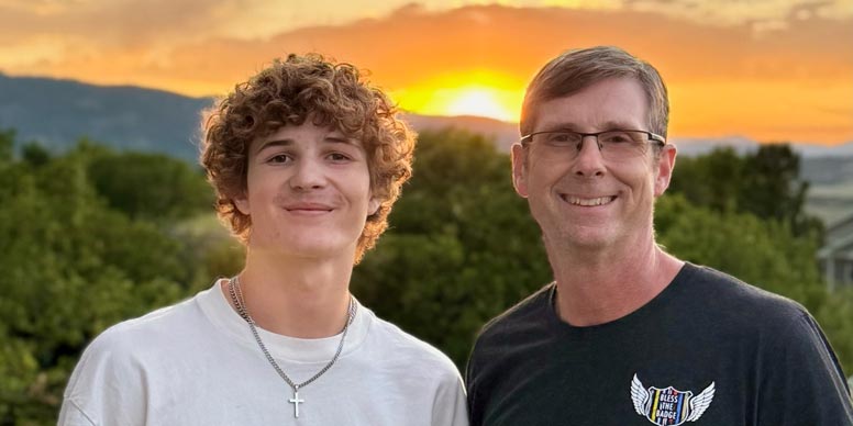 Kenneth and Cole Grubbs
